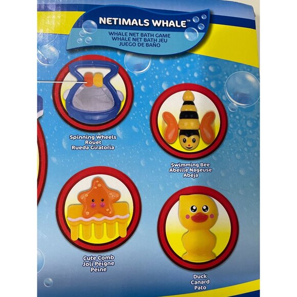 Junior Bath Time Netimals Whale Bath Game With Toys - Picture 3 of 5